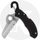 Spyderco Snap-It EMT C26SBKEMT - Serrated AUS-8 Sheepfoot - Black FRN and Kraton- Discontinued Item - Serial Numbered - BNIB