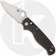 Spyderco ButtonUp C275CFP Knife - Satin 8Cr13MoV Modified Clip Point - Carbon Fiber/G10 Laminate