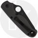Spyderco ButtonUp C275CFPBK Knife - Black Oxide 8Cr13MoV Modified Clip Point - Carbon Fiber/G10 Laminate