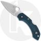 Spyderco Dragonfly 2 Lightweight K390 - C28FP2K390 - K390 Leaf Blade - Blue FRN - Lock Back