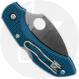 Spyderco Dragonfly 2 Lightweight K390 Wharncliffe - C28FP2WK390 - K390 Wharncliffe - Blue FRN - Lock Back