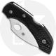 Spyderco C28FPWCBK2 Dragonfly 2 Wharncliffe Knife - 2.28 Inch Wharncliffe Blade - Black FRN Handle
