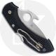 Spyderco C28PGYW2 Dragonfly 2 Emerson Opener Knife - 2.28 Inch Drop Point - Dark Gray FRN Handle