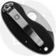 Spyderco Cricket Lightweight C29SBK Knife - Serrated ATS-55 Reverse S - Black Zytel - Discontinued - BNIB