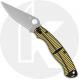 Spyderco Military 2 C36GBKYLMCP2 Knife - CPM MagnaCut Clip Point - Black/Yellow G10 - USA Made