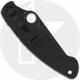 Spyderco Military 2 C36GPBK2 Knife - DLC CPMS30V - Black G10 - USA Made