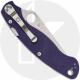 Spyderco Military 2 Knife - S110V - Dark Blue G10