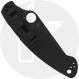 Spyderco Military 2 C36GPSBK2 Knife - Part Serrated DLC CPMS30V - Black G10 - USA Made
