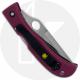 Spyderco Jess Horn Lightweight C38PBRG - ZDP-189 / 420J2 - Burgundy FRN - Discontinued Item - BNIB - 2006