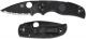 Spyderco Native 5 FRN Knife, Black Serrated, SP-C41SBBK5