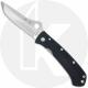 Spyderco Bob Lum C46GP - ATS-55 Tanto - Black G10 - Discontinued Item - Serial Numbered - BNIB - 2001