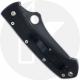 Spyderco Bob Lum C46GPSBK - Part Serrated Black ATS-55 Tanto - Black G10 - Discontinued Item - Serial Numbered - BNIB - 2001