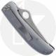 Spyderco Peter Herbst C53P -  ATS-55 Drop Point - Matte Gray Almite - Discontinued Item - Serial Numbered - BNIB - 2001