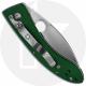 Spyderco Lum Chinese Folder C65S - Serrated VG-10 - Green Almite - Discontinued Item - Serial Numbered - BNIB - 2000