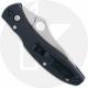 Spyderco Vesuvius C66PBKI - ATS-34 Drop Point - Black FRN with Blue Shell Inlay - Discontinued Item - Serial Numbered - BNIB - 2