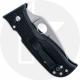 Spyderco Lil Temperance 3 Lightweight C69PBK3 - Plain Edge - Black FRN - Compression Lock Folder