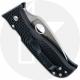 Spyderco Lil Temperance 3 Lightweight C69SBK3 - Serrated - Black FRN - Compression Lock Folder