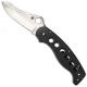 Spyderco C70GP2 ATR 2 Knife, 3.47 Inch CPM S30V Blade, Black G10 Handle with Compression Lock - Discontinued Item  Serial # - B