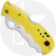 Spyderco Assist Salt Knife - Part Serrated H-2 - Yellow FRN