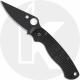 Spyderco Para Military 2 Salt C81GMCBKP2 Knife - DLC CPM MagnaCut - Black G10 - USA Made