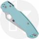 Spyderco Para Military 2 Knife - Satin CPM S90V - Teal G10