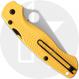 Spyderco Para Military 2 Lightweight Salt C81PYL2 Knife - CPM-MagnaCut - Yellow FRN - USA Made
