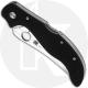 Spyderco Persian Folder 2 C83GP2 - VG-10 Upswept Blade - Black G10 - Discontinued Item - Serial Numbered - BNIB