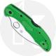 Spyderco Salt 2 Wharncliffe Knife - C88FPWCGR2 - LC200N Wharncliffe - Green FRN - Lock Back