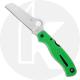 Spyderco Atlantic Salt Knife - C89FPGR - LC200N Sheepfoot - Green FRN - Lock Back