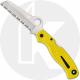 Spyderco Atlantic Salt Knife - Serrated H-2 - Yellow Handle