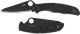 Spyderco Pacific Salt 2 C91SBBK2 - Serrated Black H2 Blade - Black FRN - Lock Back