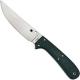 Spyderco Southfork Knife - FB30GP - CPM S90V Trailing Point - Polished Green G10 - Boltaron Sheath - Discontinued Item - Serial