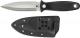 Spyderco Nightstick FB47GP - Gayle Bradley - Single Edge Boot Knife - Black G10 - Boltaron Sheath