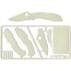 Spyderco Delica Plastic Knife Kit, SP-PLKIT1