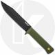 Cold Steel SRK - Black SK-5 Clip Point Fixed Blade - Olive Drab Kray-Ex - 49LCK-ODBK