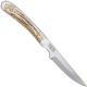 Silver Stag Corky Cutter Knife, Antler Slab, SS-CC275
