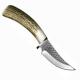 Silver Stag Skinner, Elk Stick Tool Steel, SS-SS45ES