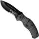 Smith and Wesson Black Ops 4, Part Serrated Black, SW-BLOP4BS