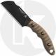 TOPS Knives Sheep Creek SPCK-01 - Rough Terrain 154CM Blade - Tan / Green Micarta - USA Made