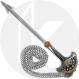 United Cutlery 1185 Wing Commander Pilgrim Cross Knife - Double Edge - Cast Metal Handle - Discontinued - BNIB