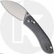Vosteed Mini Nightshade Crossbar Lock A0206 Knife - 14C28N Shilin Cutter - Gray G10
