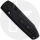 Vosteed Raccoon Crossbar Lock A0516 Knife - Black Stonewash 14C28N Cleaver - Black Micarta