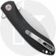 Vosteed Nightshade LT NSLT-NTMK Knife - Nitro-V Shilin Cutter - Black Micarta - Flipper