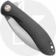 Vosteed Nightshade LT NSLT-NTMK Knife - Nitro-V Shilin Cutter - Black Micarta - Flipper