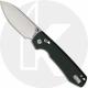 Vosteed Raccoon Crossbar Lock A0503 Knife - 14C28N Drop Point - Green Micarta