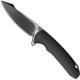 We Knife Company 617A EDC Liner Lock Flipper Folding Knife 2 Tone Blade Black G10 Handle