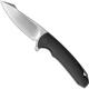 We Knife Company 617B EDC Liner Lock Flipper Folding Knife Satin Blade Black G10 Handle