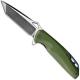 We Knife Company 706A EDC Liner Lock Flipper Folding Knife 2 Tone Blade Green G10