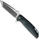 We Knife Company 706E EDC Liner Lock Flipper Folding Knife 2 Tone Blade Black G10