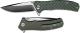 We Knife Company Blitz 711D EDC Liner Lock Flipper Folding Knife 2 Tone Blade Tan G10 Handle